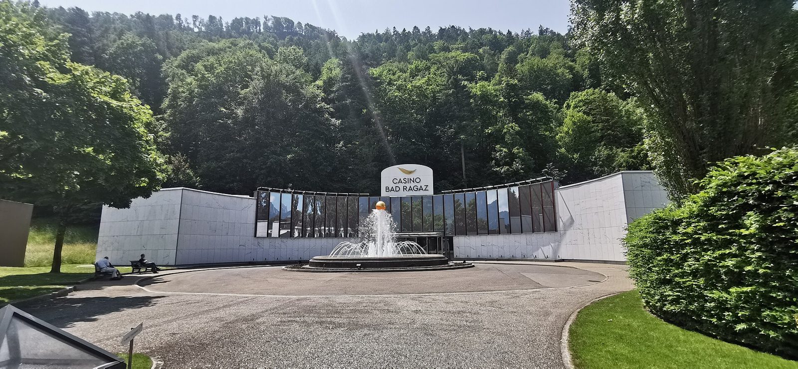 Casino Bad Ragaz, ingresso nel parco termale
