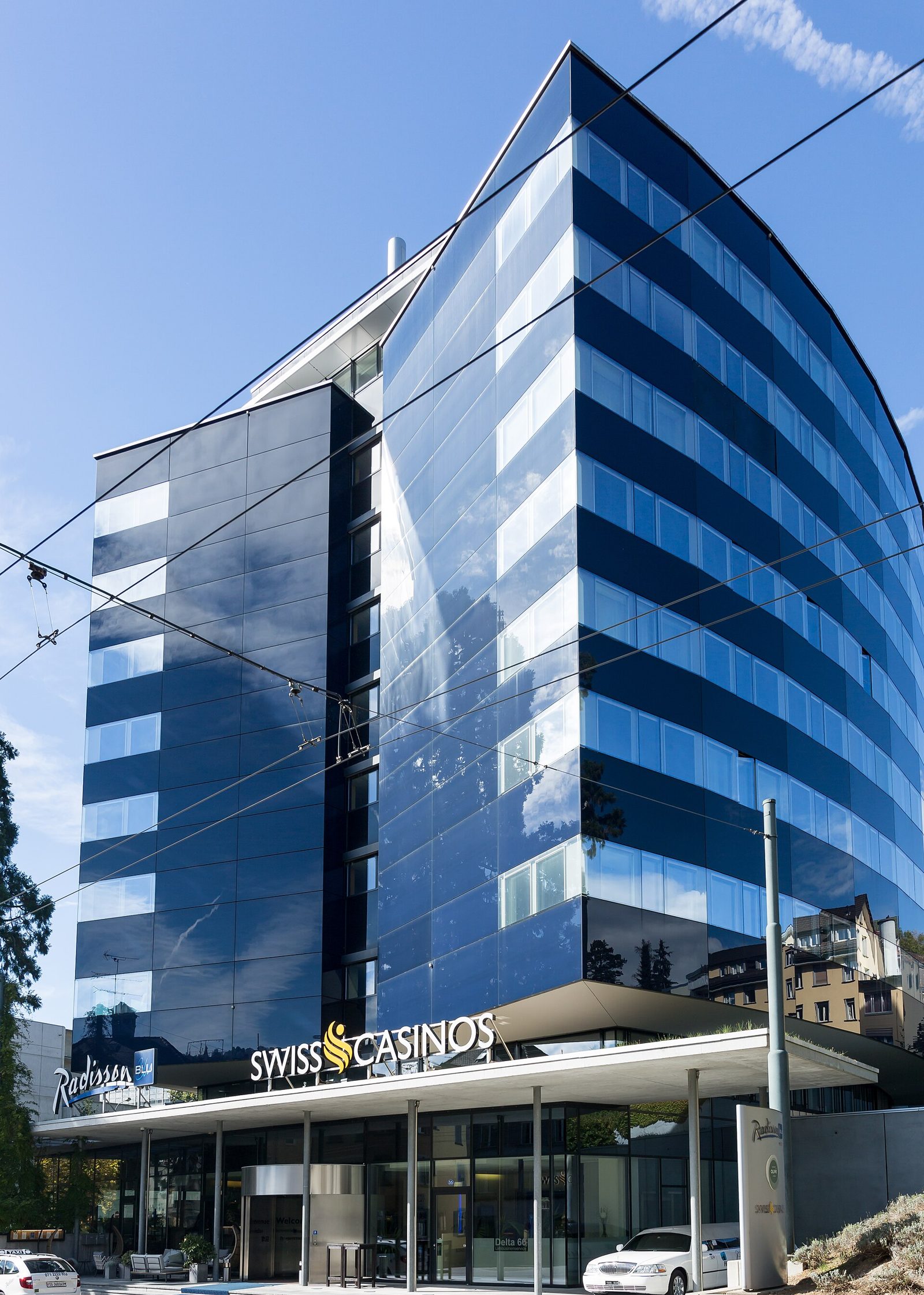 Radisson Blu Hotel San Gallo, facciata